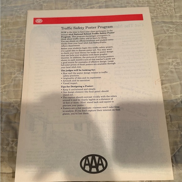 Traffic safety teachers guide- grades 4-6-AAA- new! - Picture 9 of 9